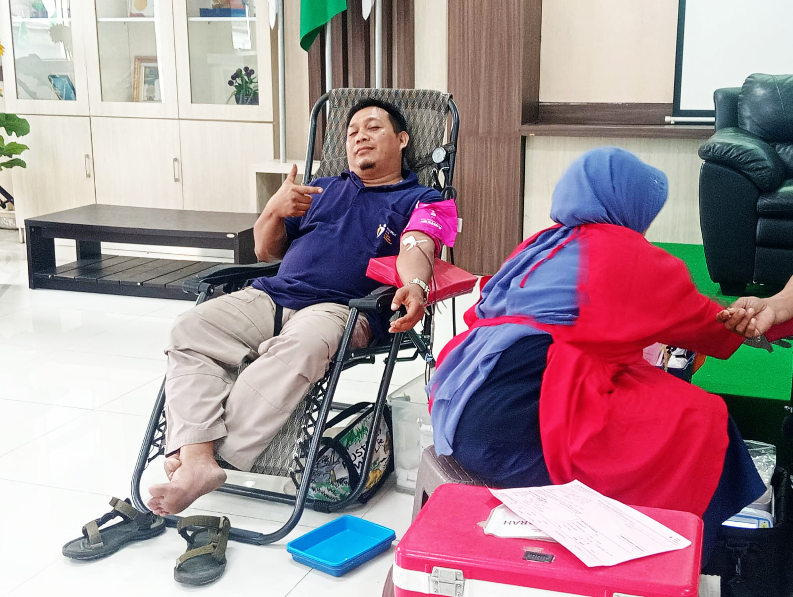 Donor darah nanang